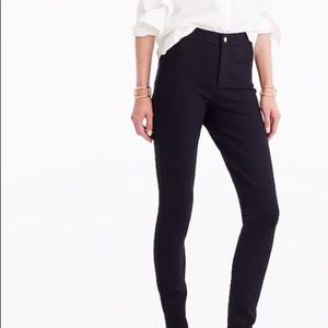 J.Crew Pixie snap-front jodhpur pant (Black / 2R)